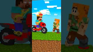 Will Alex and Steve defeat temptation in life Family Affection - Minecraft Animation