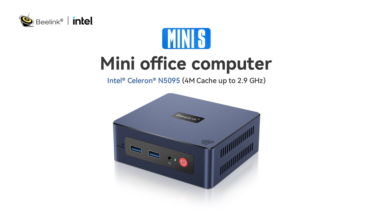 Mini Pc Beelink MINI S - INTEL N5095 - SSD 256 GB - 8 GB RAM Comercio