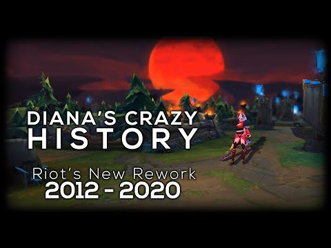 From Broken To Reworked : The History Of Diana In League of Legends