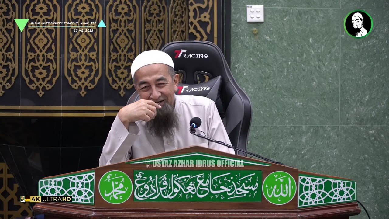 🟡 Koleksi Kuliah Ustaz Azhar Idrus | Masjid Jamek Banggol Peradong, Manir, Terengganu | 4K
