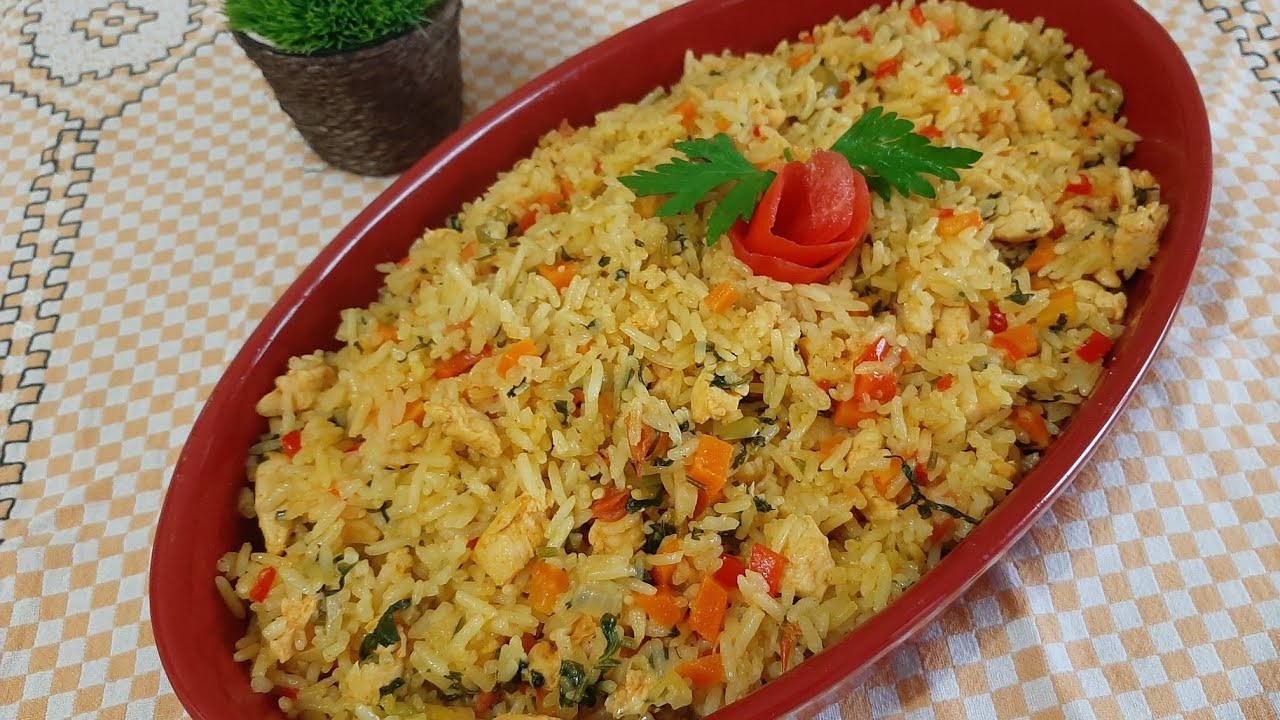 Arroz carreteiro com peito de frango !!!!!
