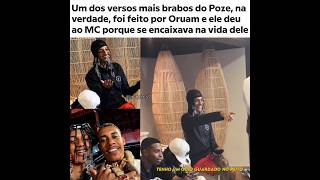 Oruam fez esse verso pro Poze #oruam #mcpoze