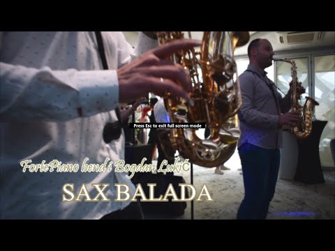 FortePiano bend i Bogdan Lukic - Sax balada (LIVE)