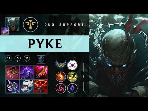 Pyke Support vs Thresh - KR Challenger Patch 26.04