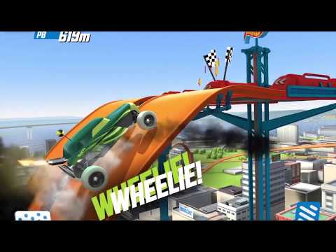 Cars For Kids Hot Wheels Race Off Street Vehicles Tracks For Kids Cartoons