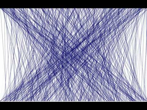 Generative Art Processing Random Lines