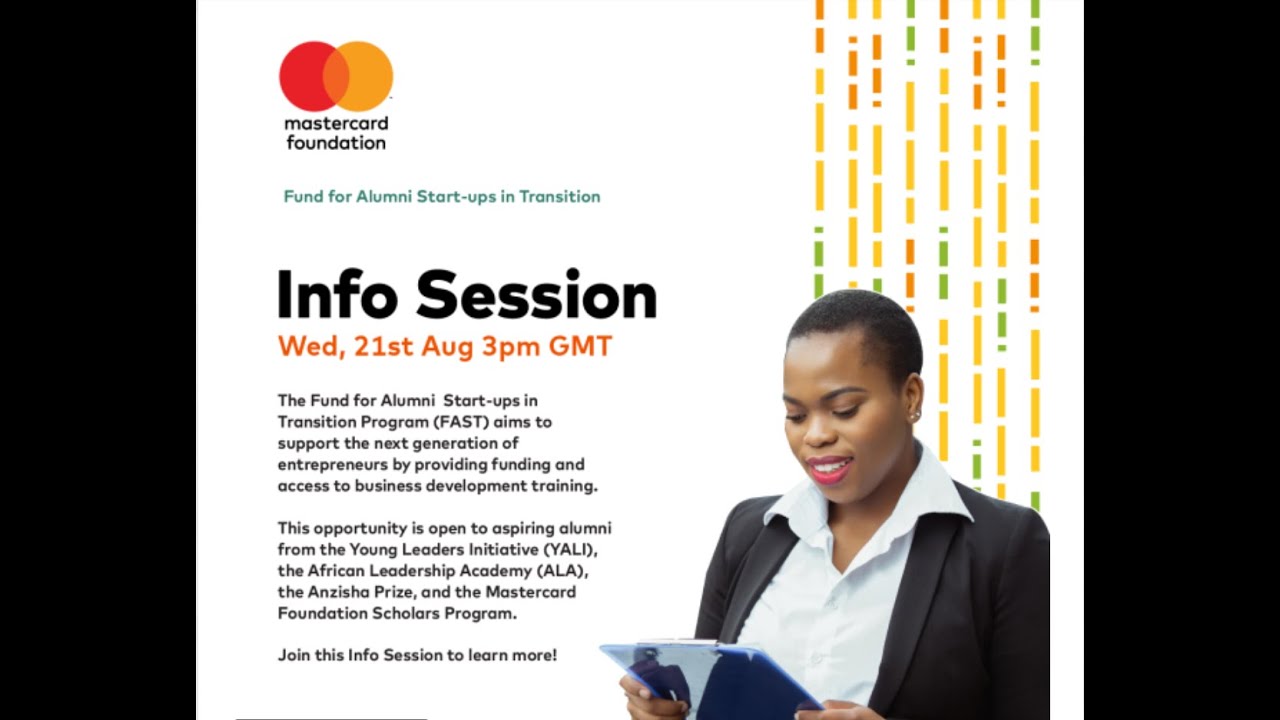 Fund for Alumni Start-ups in Transition (FAST) Info Session