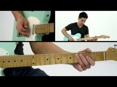 Texas Blues Guitar Lesson - #7 - Rhythm Factory - Corey Congilio