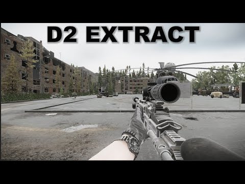 Easy Tarkov Extraction Guide - D2 Reserve Extract  - д2 Exit - Escape From Tarkov