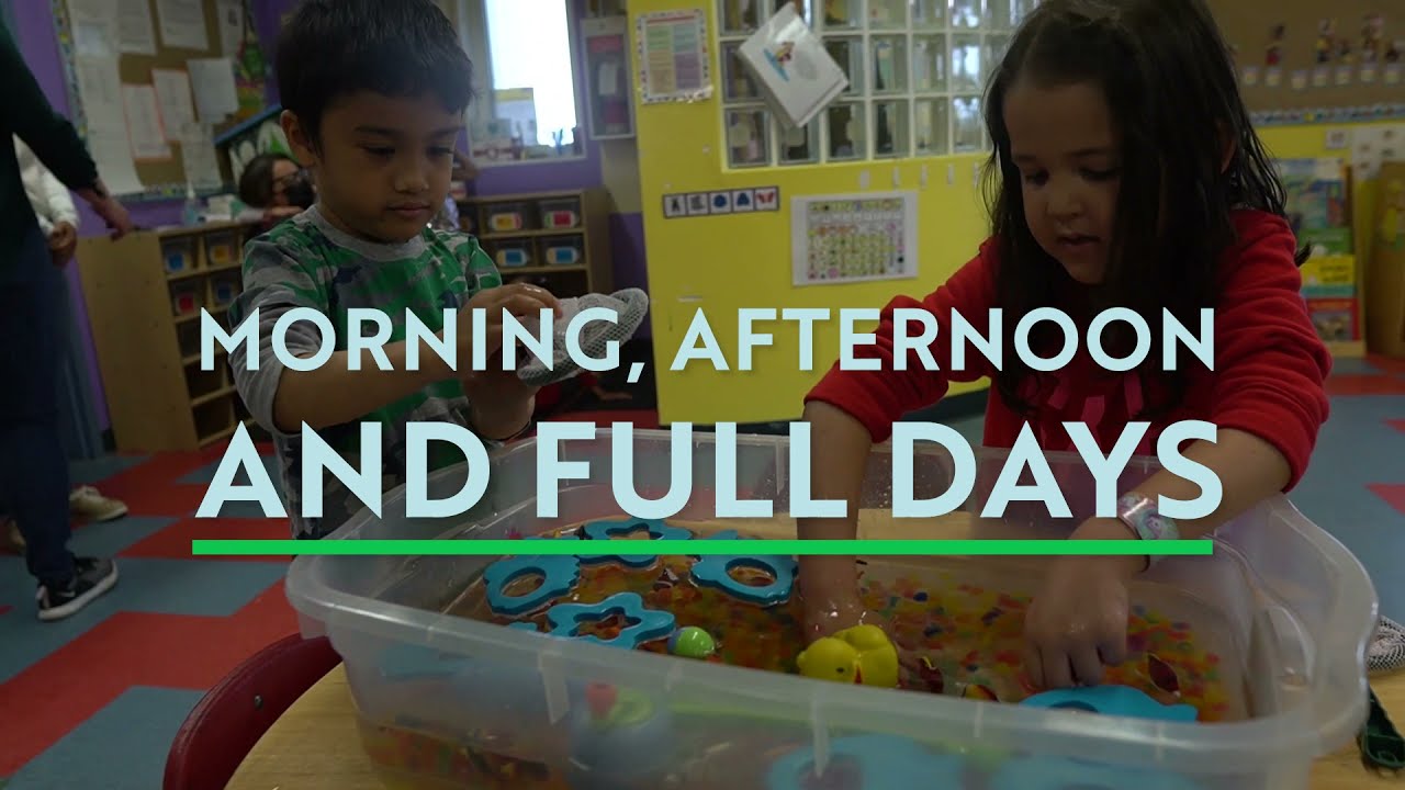Morning, Afternoon and Full Days