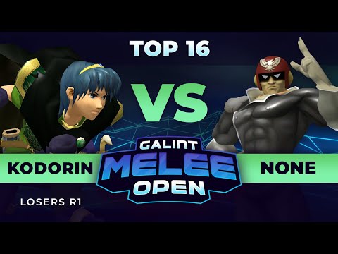 Galint Melee Open Top 16 - KoDoRiN (Marth) vs n0ne (Falcon) - Losers Round 1
