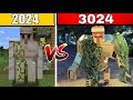Minecraft In 2024 Vs 3024