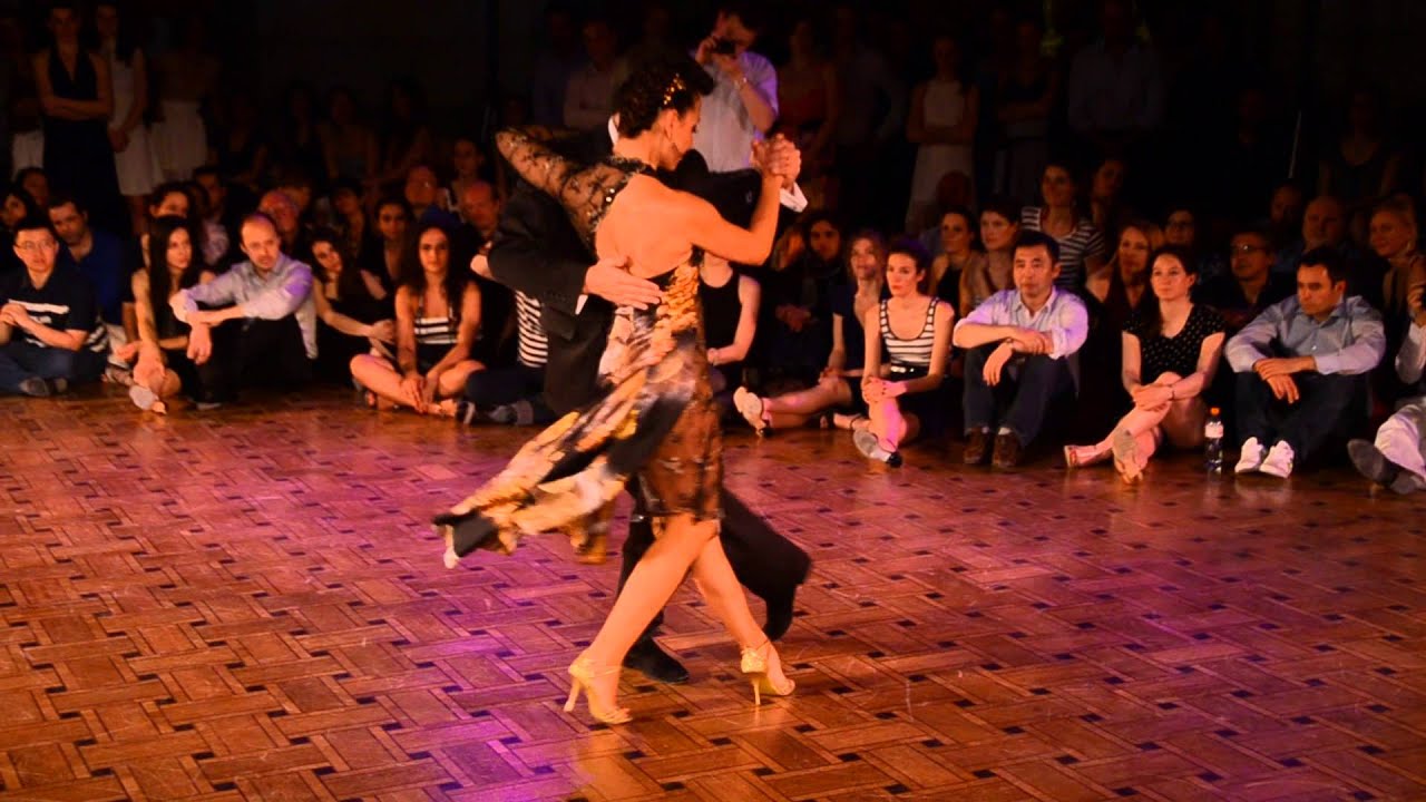 Video thumbnail for BTF 2014 ADRIAN VEREDICE & ALEJANDRA HOBERT démo in Concert Noble (III) Milonga