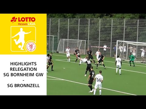 Relegation Gr. B LOTTO Hessenliga: SG Bornheim Grün-Weiss - SG Bronnzell
