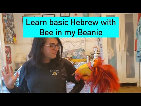 Learn Hebrew with Bee in my Beanie | Part 1 | Greetings