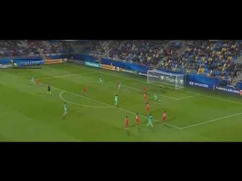 1-3 Daniel Podence Goal HD - Macedonia U21 vs Portugal U21 23.06.2017 - Euro U21 HD