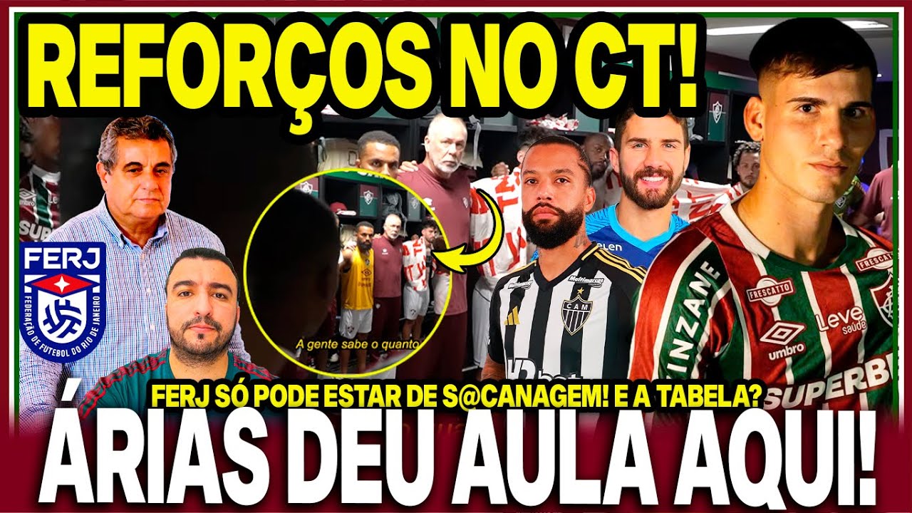🛑DE VOLTA! NOVIDADES E REFORÇOS NO CT! ELES VÃO JOGAR? ÁRIAS TIROU ONDA NOS BASTIDORES!😡PIADA, FERJ!