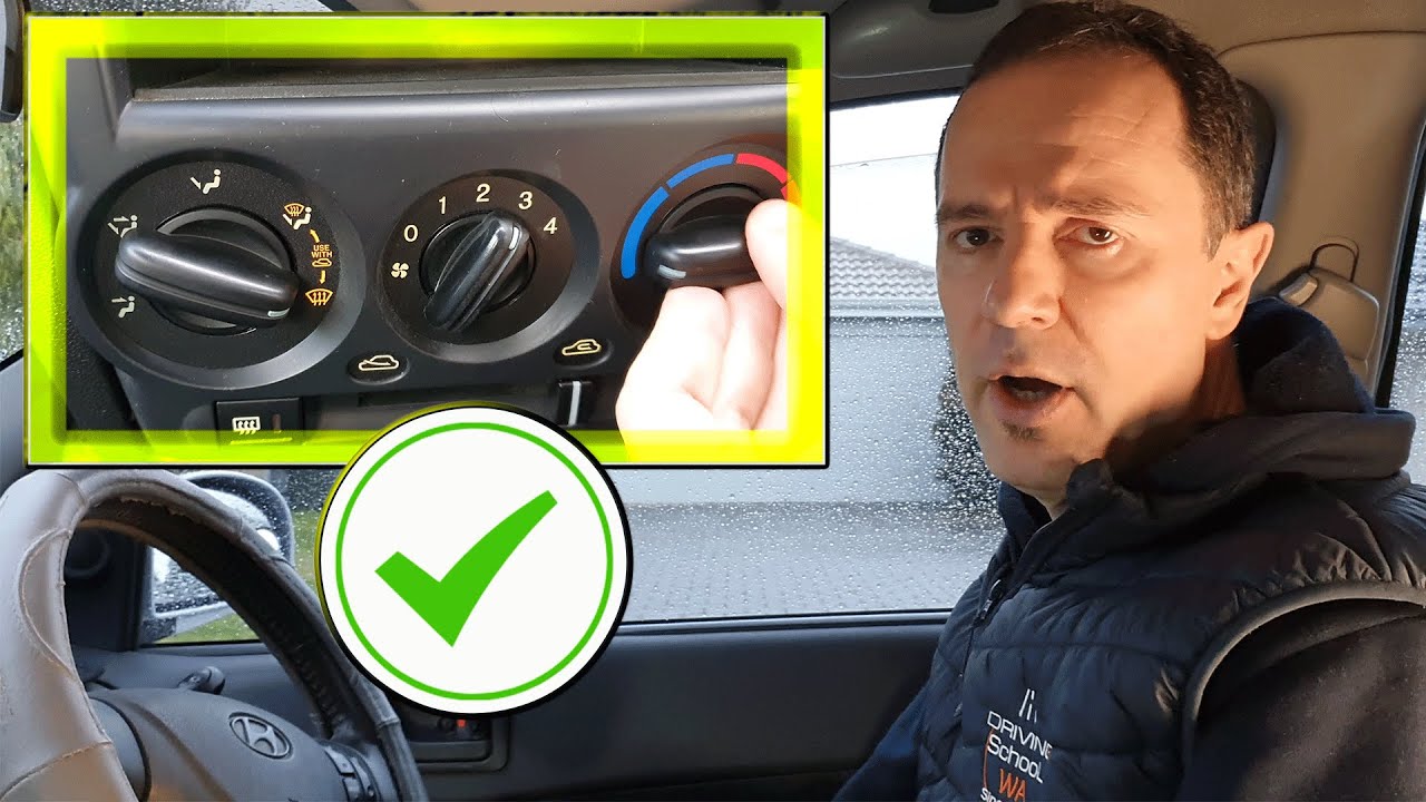 How to Defog Car Windows FAST (DRIVING TEST TIPS)