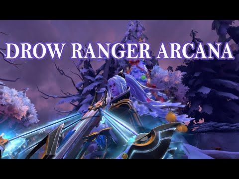Drow Ranger ARCANA Dota 2 Dread Retribution