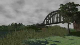 preview picture of video 'ТЭП70 пересекает р. Нерль. TEP70 crossing Nerl river'