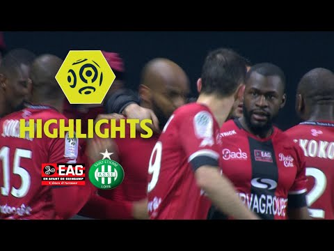 EA Guingamp - AS Saint-Etienne (2-1) - Highlights - (EAG - ASSE) / 2017-18
