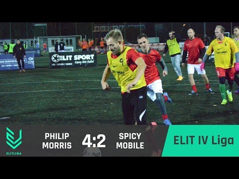 PHILIP MORRIS 4:2 SPICY Mobile - ELIT IV Liga [JESIEŃ 2017]