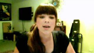 me singing Ironic- Alanis Morisette