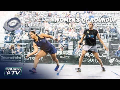Squash: Oracle Netsuite Open 2021 - Women's QF Roundup