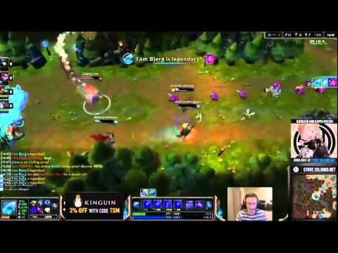 Bjergsen   Anivia mechanics & synergy on stream
