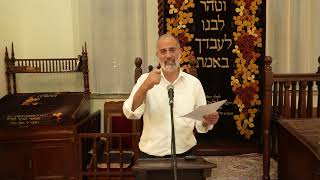 ולא תחניפו את הארץ - יצחק זאגא - לפרשת מסעי תשפ"ה (הרב יצחק חי זאגא) - התמונה מוצגת ישירות מתוך אתר האינטרנט יוטיוב. זכויות היוצרים בתמונה שייכות ליוצרה. קישור קרדיט למקור התוכן נמצא בתוך דף הסרטון