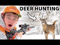 I Hunted Mountain Deer In The Snowy Mountains Of Maine