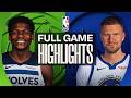Game Recap Timberwolves 127 Golden State Warriors 117