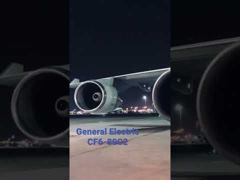 Boeing 747-400 Engines | General Electric CF6-80C2 | Boeing 747 | CF6 | Airplane Engine |