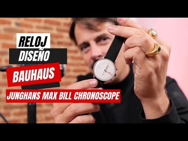 Vídeo relacionado con Junghans max bill Automatic Bauhaus 027/4009.02 Reloj Automático para hombres