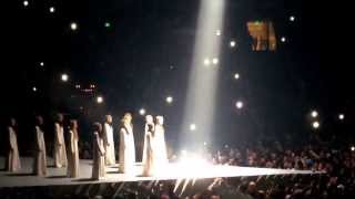 Kayne West Yeezus tour opening moments/&quot;On Sight&quot;