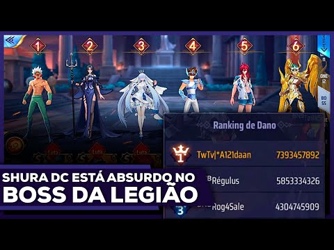 🔝😱 SHURA DIVINO DESTRUINDO NO BOSS DA LEGIÃO !! SURREAL !! 😱🔝