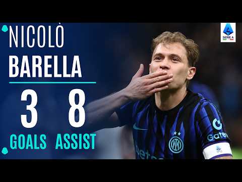 EVERY NICOLÒ BARELLA GOAL & ASSIST ⚽🔥