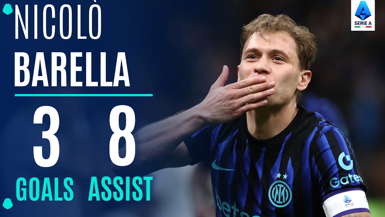 EVERY NICOLÒ BARELLA GOAL & ASSIST ⚽🔥