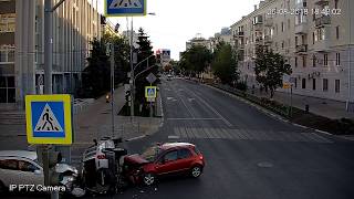 faze tari accident in intersectie