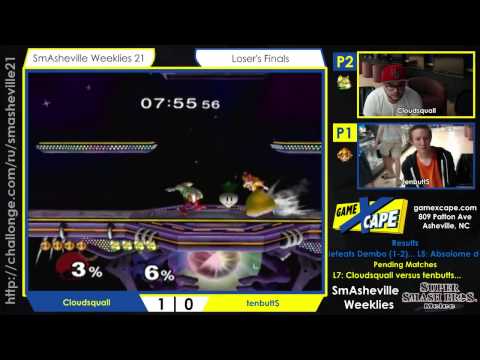 SW21 Losers' Finals - Cloudsquall (Fox) vs tenbutts (Peach)