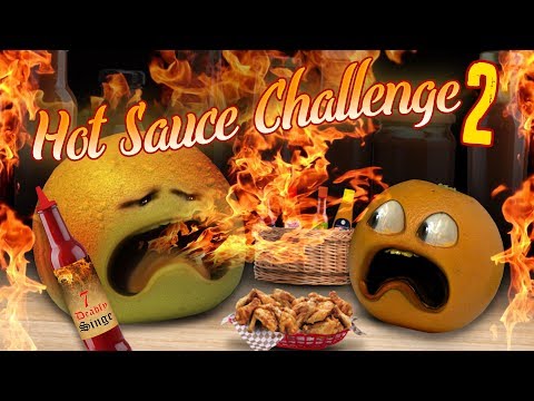 Annoying Orange - Hot Sauce Challenge #2!