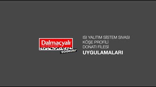 Isı Yalıtım Sistem Sıvası, Köşe Profili, Donatı Filesi - Dalmaçyalı Isı Yalıtım 