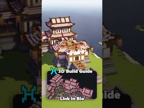 Minecraft Cherry Japanese Temple🌸🏯Download the Build on Heybuilds.com 🔗Link in profile !