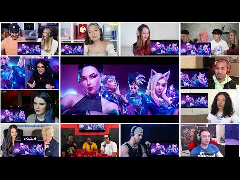 K/DA - MORE ft. Madison Beer, (G)I-DLE, Lexie Liu, Jaira Burns, Seraphine REACTION MASHUP
