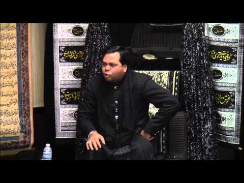 Shahadat of Imam Raza (as) Majlis at Astaana-e-Zehra, New Jersey - Moulana Asad Yawer