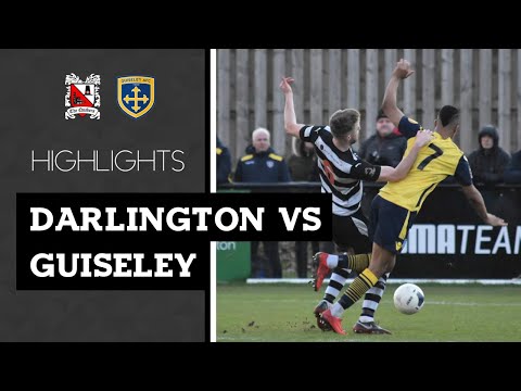 Darlington 0-3 Guiseley - Vanarama National League North - 2019/20