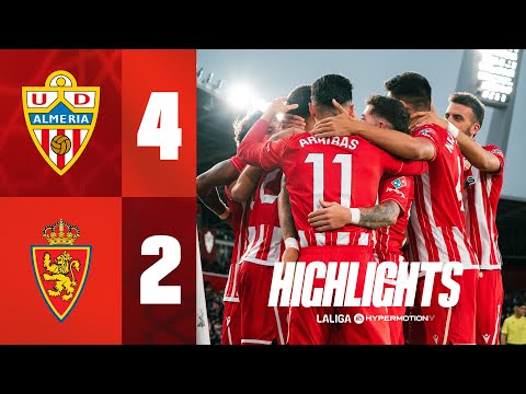 RESUMEN | UD Almería 4-2 Real Zaragoza