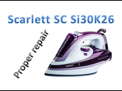 Scarlett SC SI30K26 (Ремонт и Мануал)