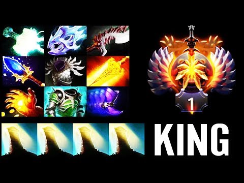World TOP 1 MMR VS RAMPAGE Faceless Void - Max 9 Slot Item Dota 2 Carry Wraith King by RAMZES666