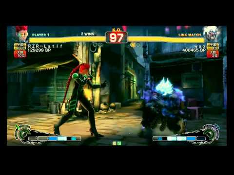 "UNLEASH THE ONI" SSF4 AE 2012 Finale FT10: RZR Latif (VIper) vs Wao (Oni)